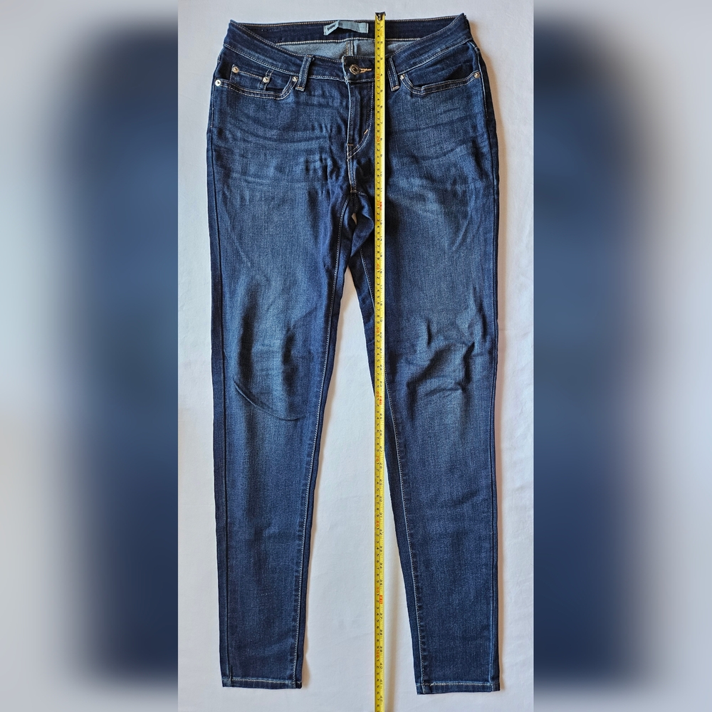 Levi's Dark Blue Women's Skinny Jeans - 29 - Used